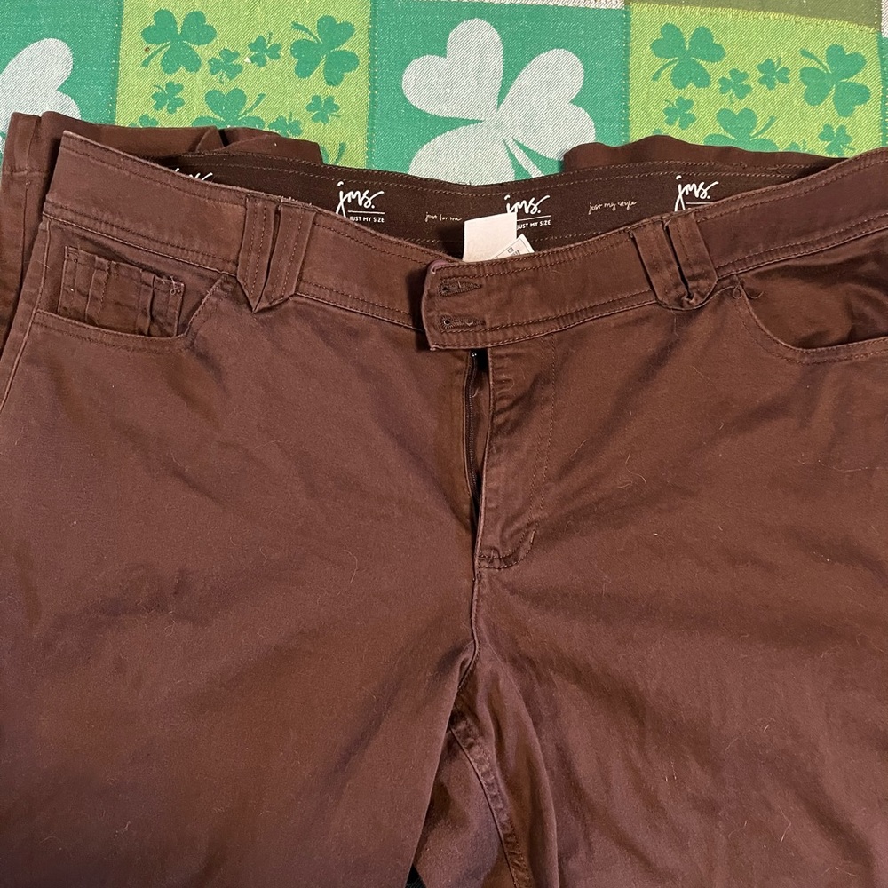 JMS brown pants size 20